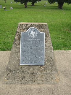 Everman Cemetery Marker