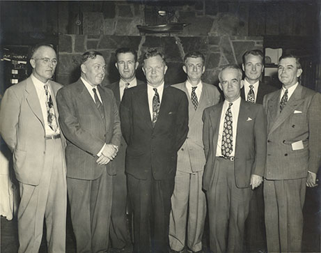 Commodores at Annual Meeting, October 1948