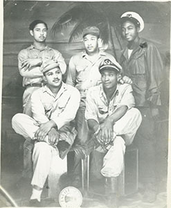 African American soldiers, circa 1940s