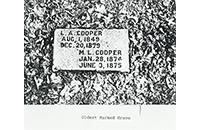 L.A. Cooper and M.L. Cooper, Arlington Cemetery