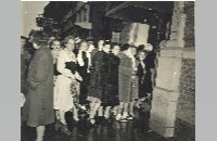 Women at SW Bell, W 10th Street, circa 1949 (004-046-283)
