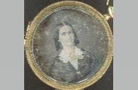 Unidentified woman in locket