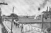 Bridge from NTTC Lake Erie passenger station to amusement area, ca. 1915 (017-047-284)