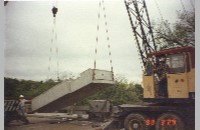Park Hill bridge replacement project, 1990 (090-026-066)