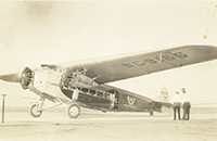 Southern Air Transport American Airways Passenger Plane on Tarmac, photograph, undated