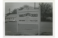 Handley Baptist Church 1.1, 1982, Rodney Lindsey (088-007-021)