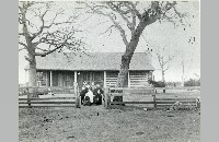 Melear home, Johnson Station, circa 1890 (007-044-021)