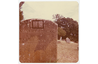 Sarah T. Hudgins, Grapevine Cemetery