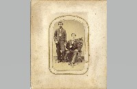 Brown Photo Album, unidentified men (000-097-106)