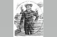 Drawing of Quanah Parker (018-033-341)