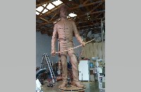 Ripley Arnold statue, Archie's Workshop, 2012 (018-033-341)