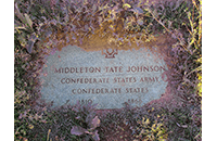 Middleton Tate Johnson, Johnson Cemetery