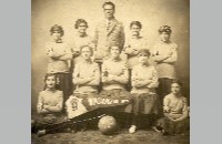 Washington Heights girls basketball team, 1913-1914 (010-040-315)