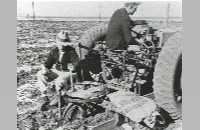 E.M. Stewart laying ground wire, circa 1920-1930 (090-029-069)