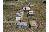 Mansfield Cemetery, Mary McKnight Marker (FIC-013-998)