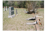 Mansfield Cemetery, R. S. Man Marker (FIC-013-998)