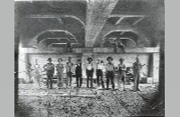 Construction workers at the 7th Street bridge, 1913 (007-022-055)