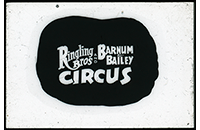 Ringling Brothers and Barnum and Bailey Circus, WBAP TV Channel 5 Advertising Slide, circa 1960s (021-009-656)