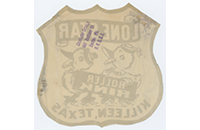 Lone Star Roller Rink Sticker, Killeen, Back (019-024-656)