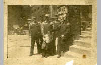 Fort Worth Star-Telegram, L.E. Kimble, Jim Savage, Son Eldridge, Eddie Pharr, circa 1917-1918 (019-037-683)