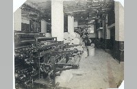 Fort Worth Star-Telegram press room and pressmen (019-037-683)