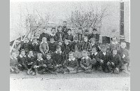 Early Fort Worth school at 10th and Calhoun streets (087-001-007)