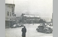 Snow in downtown Fort Worth, January 1948 (008-028-113)