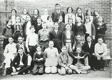 Smithfield Elementary School students, 1923