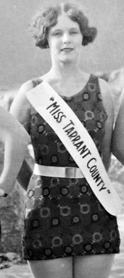 Miss Tarrant County 1926 Gladys Bullock