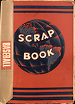 Baseball, undated, 1906-1950, scrapbook cover