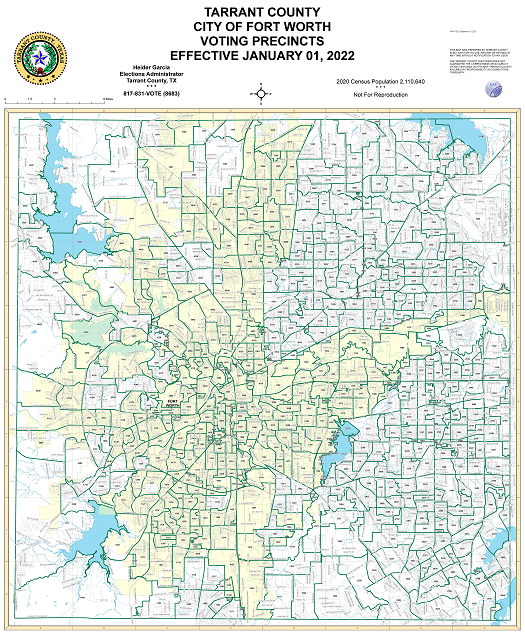 City of Fort Worth Map