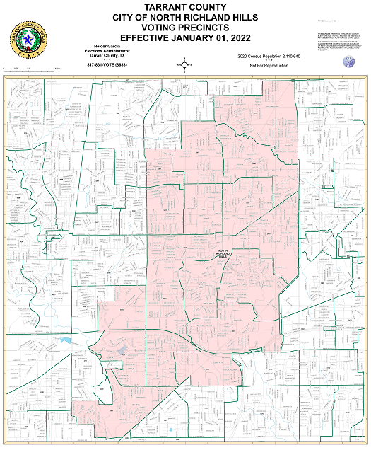 City of North Richland Hills Map