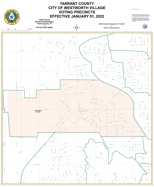Town of Westover Hills Map