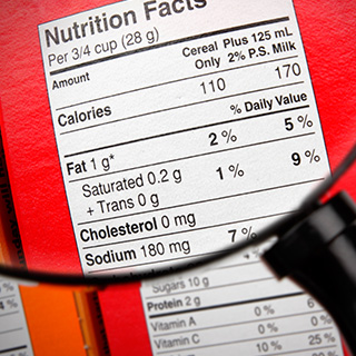 Nutrition Facts ingredients