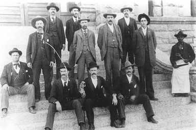 Sheriff staff in early 1900