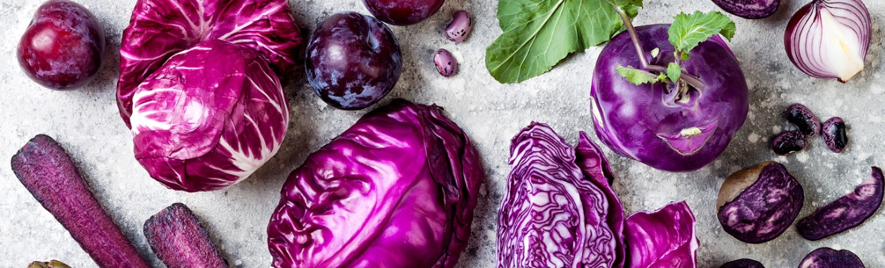 Purple produce