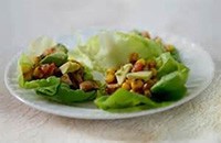 Ham and Cheese Lettuce Wrap