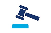 Public Auctions for Delinquent Accounts gavel icon